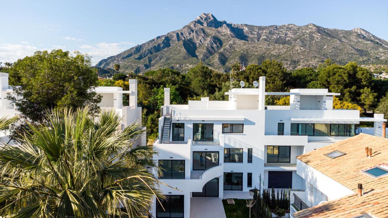Bajo Con Jardin En La Milla De Oro Appartement Marbella Buitenkant foto
