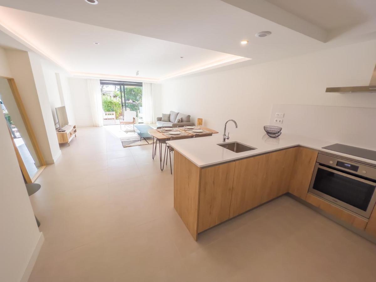 Bajo Con Jardin En La Milla De Oro Appartement Marbella Buitenkant foto