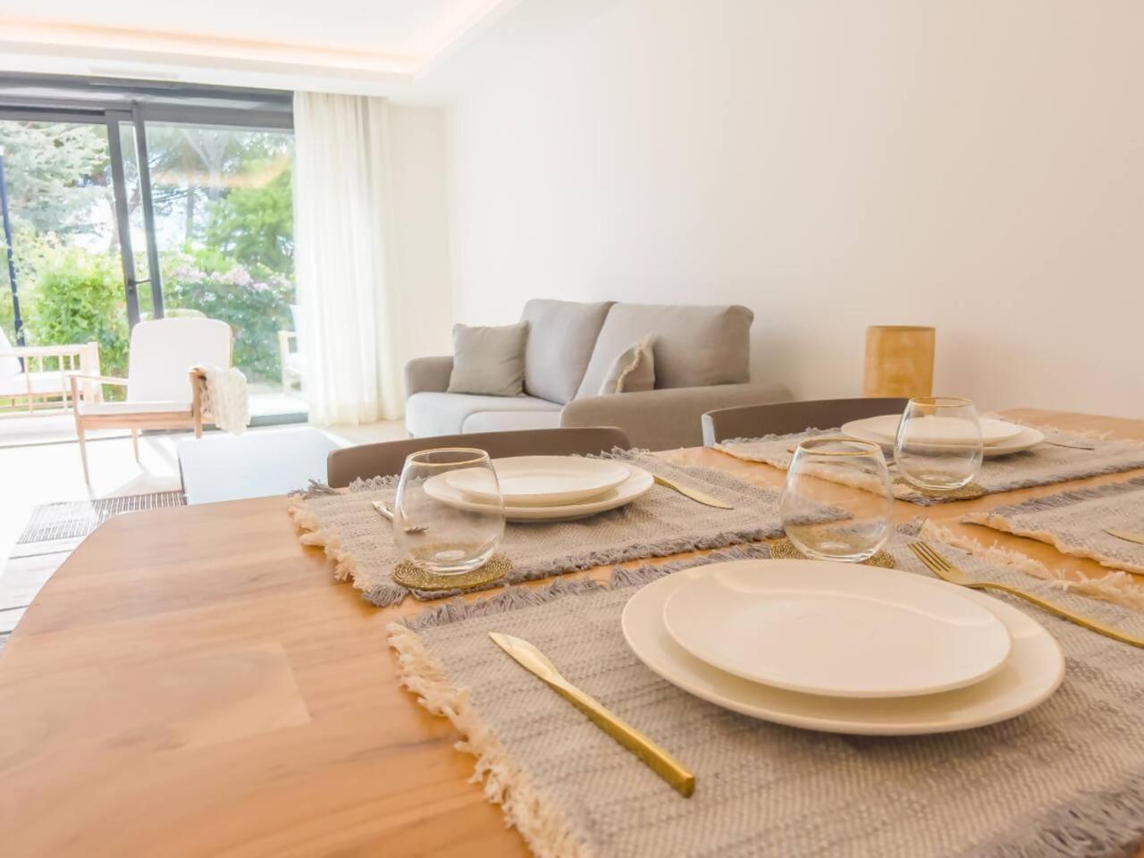 Bajo Con Jardin En La Milla De Oro Appartement Marbella Buitenkant foto